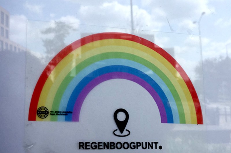 Regenboogpunt RADAR bij Copernikkel